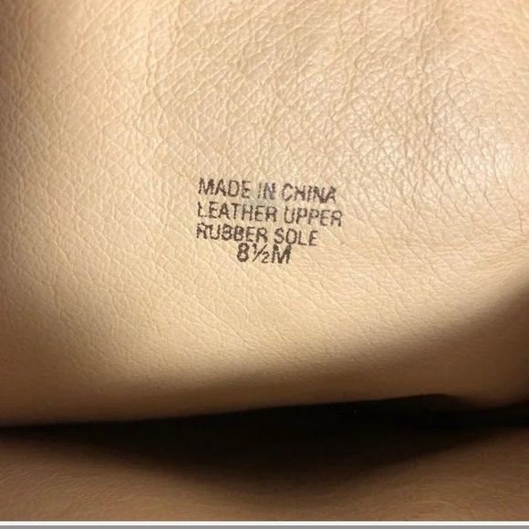 Michael Kors Suede Fringe Boots size 8.5 Chestnut - Picture 9 of 11